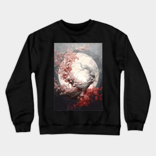 Fantasy Moonlight Japanese Vintage Art Style Crewneck Sweatshirt